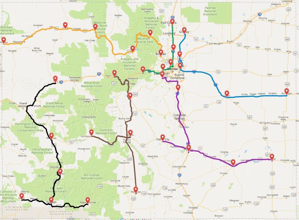 Electric Vehicle FastCharging Corridors Colorado Energy Office